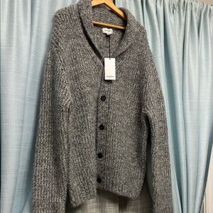 Goodfellow & Co Charcoal Shawl Collar Cardigan